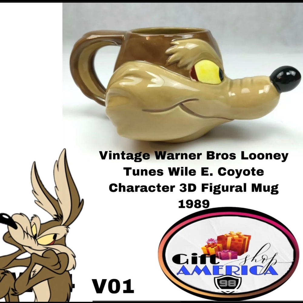Vintage Warner Bros Looney Tunes Wile E. Coyote Ch